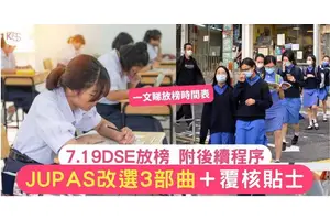 DSE放榜流程2024｜叩門8大必備文件、成績覆核、改選補選程序及日期